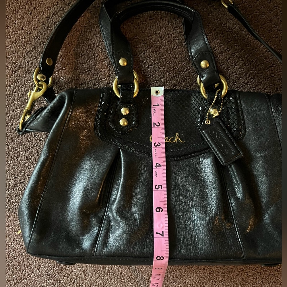 Coach Ashley Satchel - black - Picture 8 of 9